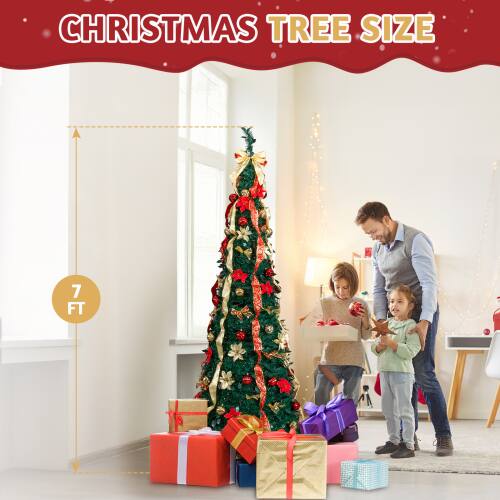 CHRISTMAS TREE SIZE  
7 FT