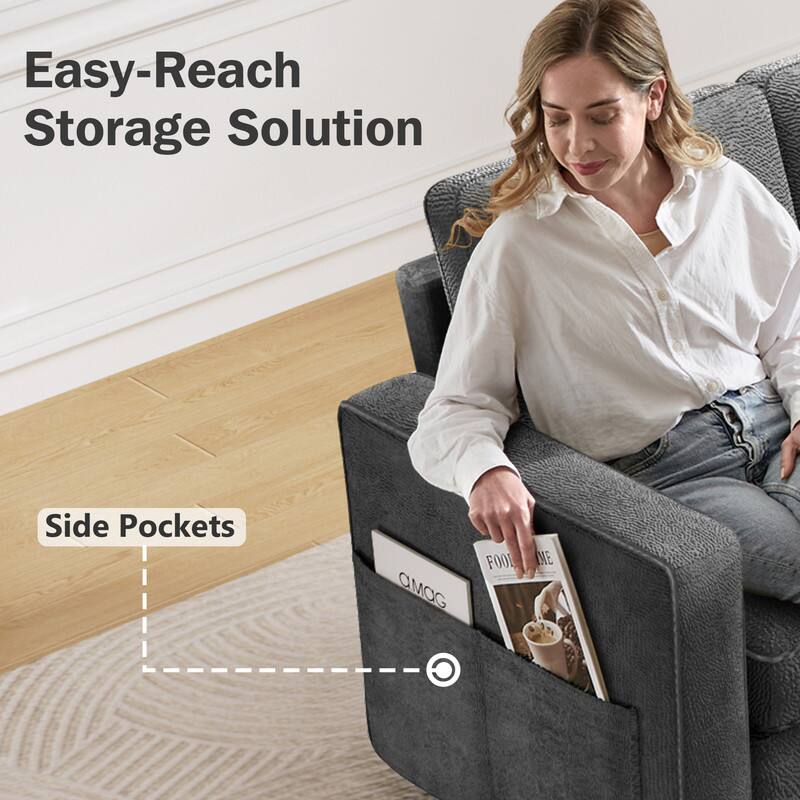 Easy-Reach Storage Solution Side Pockets