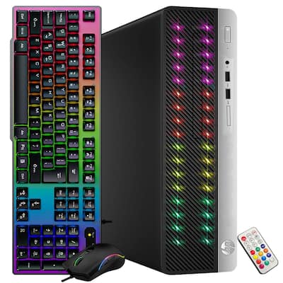 HP Refurbished Excellent RGB ProDesk 400 G5 SFF Desktop PC, Intel HP Refurbished Excellent RGB ProDesk 400 G5 SFF Desktop PC, Intel