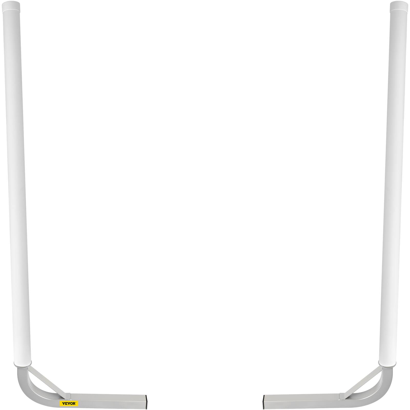 Alt View 5. VEVOR - Boat Trailer Guide-on, 60",2PCS Steel Trailer Post Guide ons,with White PVC Tube Covers, Complete Mounting Accessories - White.