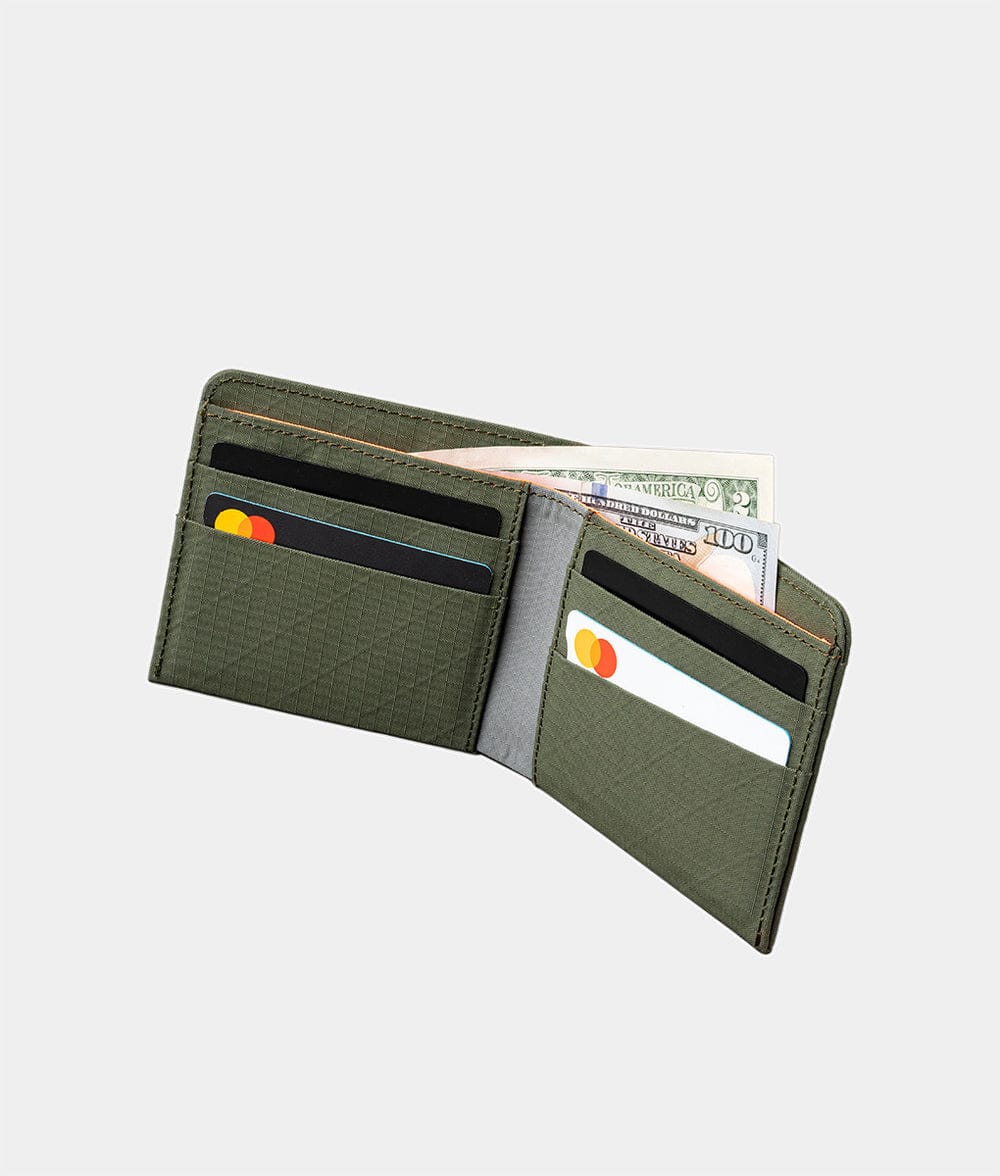 ALPAKA - ARK Classic Wallet,Bifold Wallet with Magnetic Closure, RFID Protection, Global Bill Fit,Gift-Ready Box - Green Axogrid 210D price history on PriceWatchPro