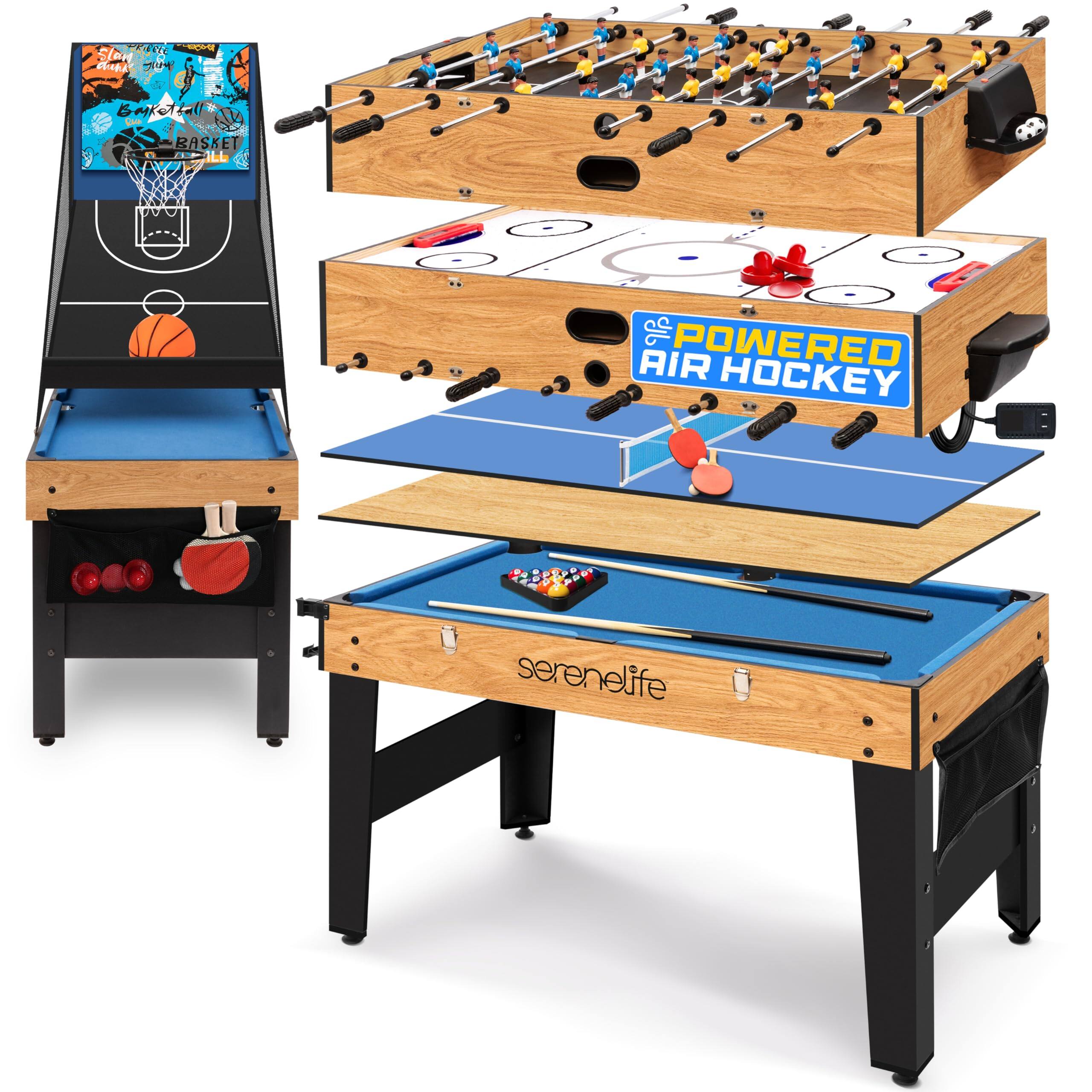 Sor ih bMketal - RASKET LL I E POWERED AIR HOCKEY serenelife