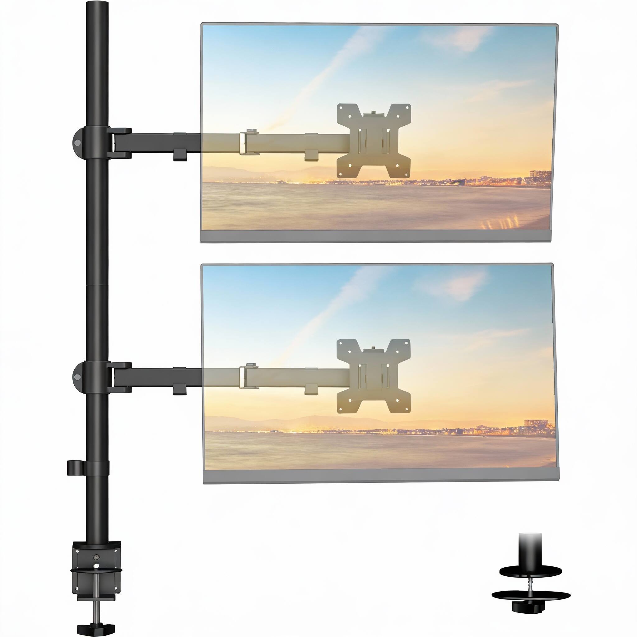 Stacked Dual Arms Adjustable 27" 22lb