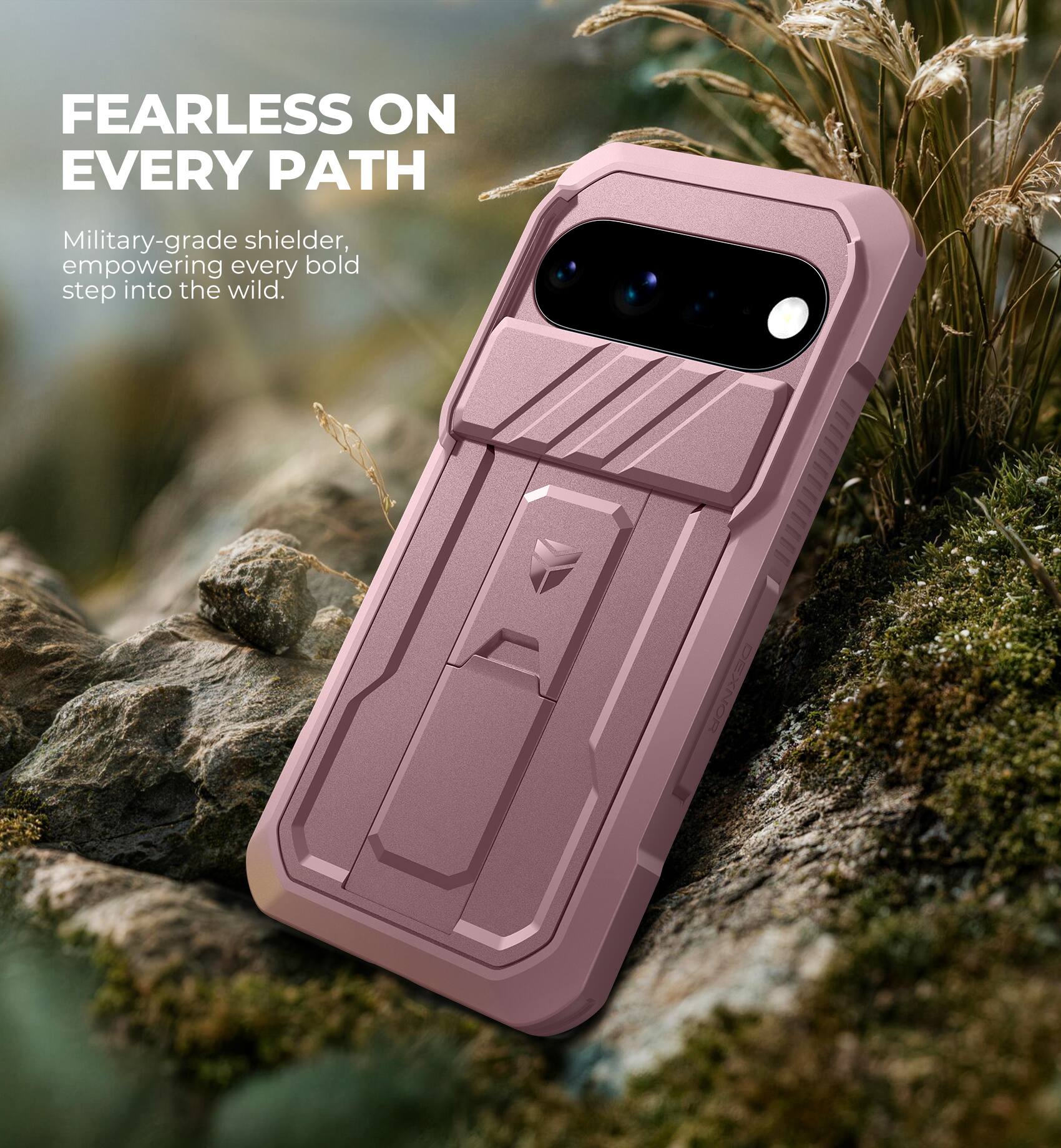 FEARLESS ON EVERY PATH

Military-grade shielder, empowering every bold step into the wild.