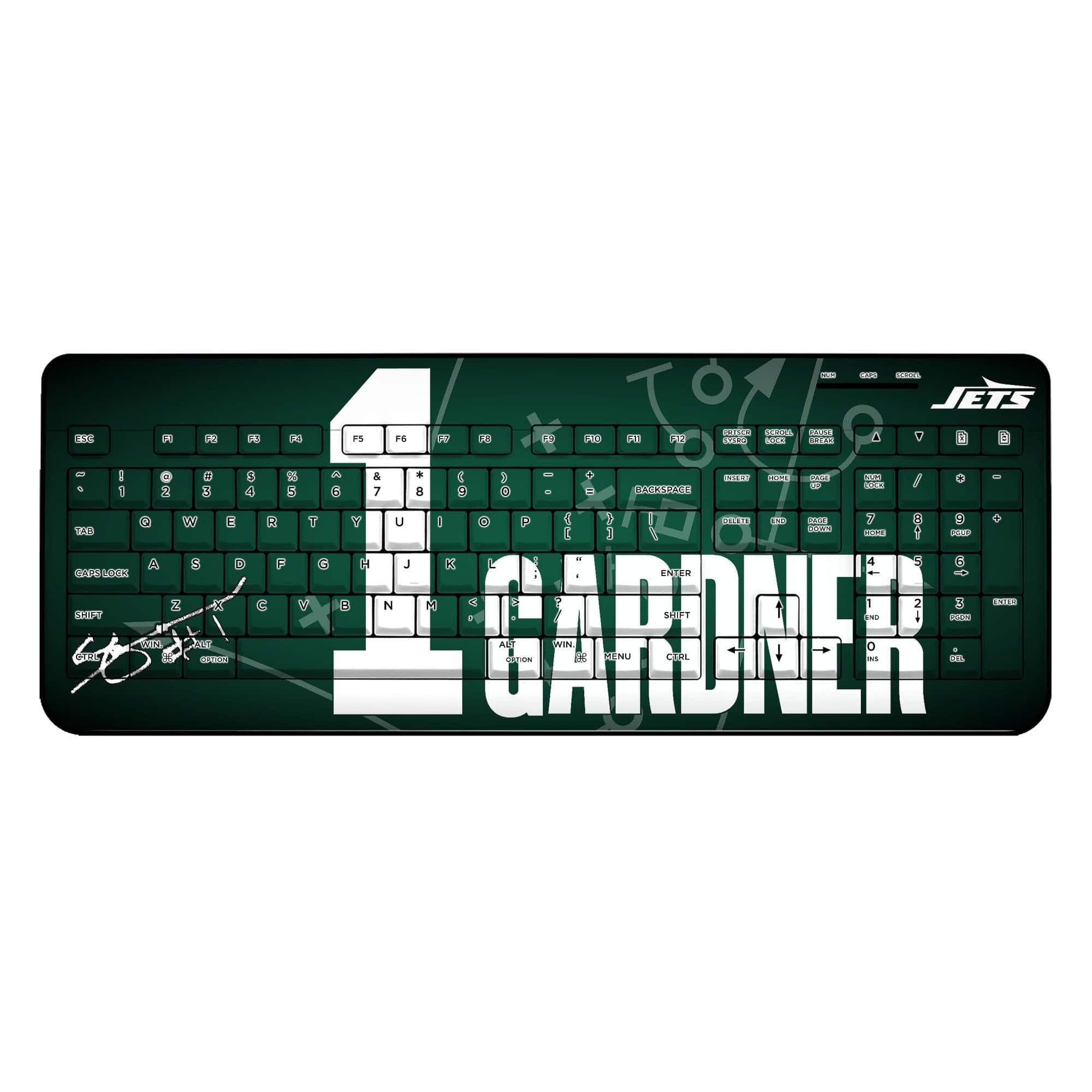 Keyscaper - Ahmad Sauce Gardner Wireless Keyboard - Black