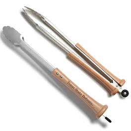 Baseball BBQ - Texas State Bobcats Splitfinger Tongs - Multicolor