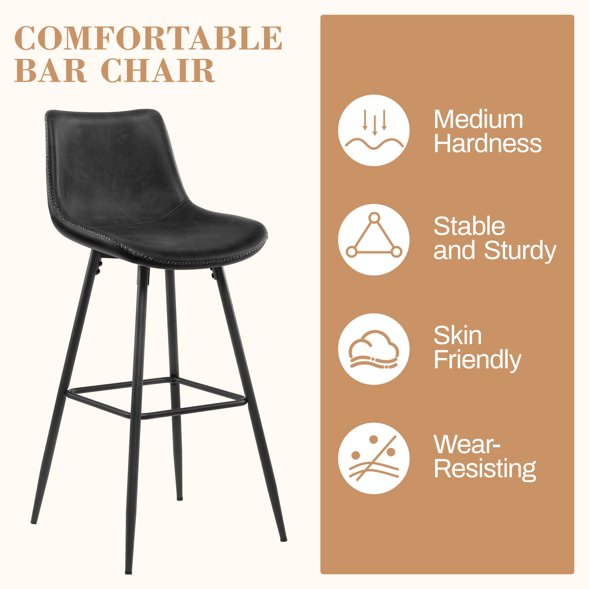 COMFORTABLE BAR CHAIR

- Medium Hardness
- Stable and Sturdy
- Skin Friendly
- Wear-Resisting