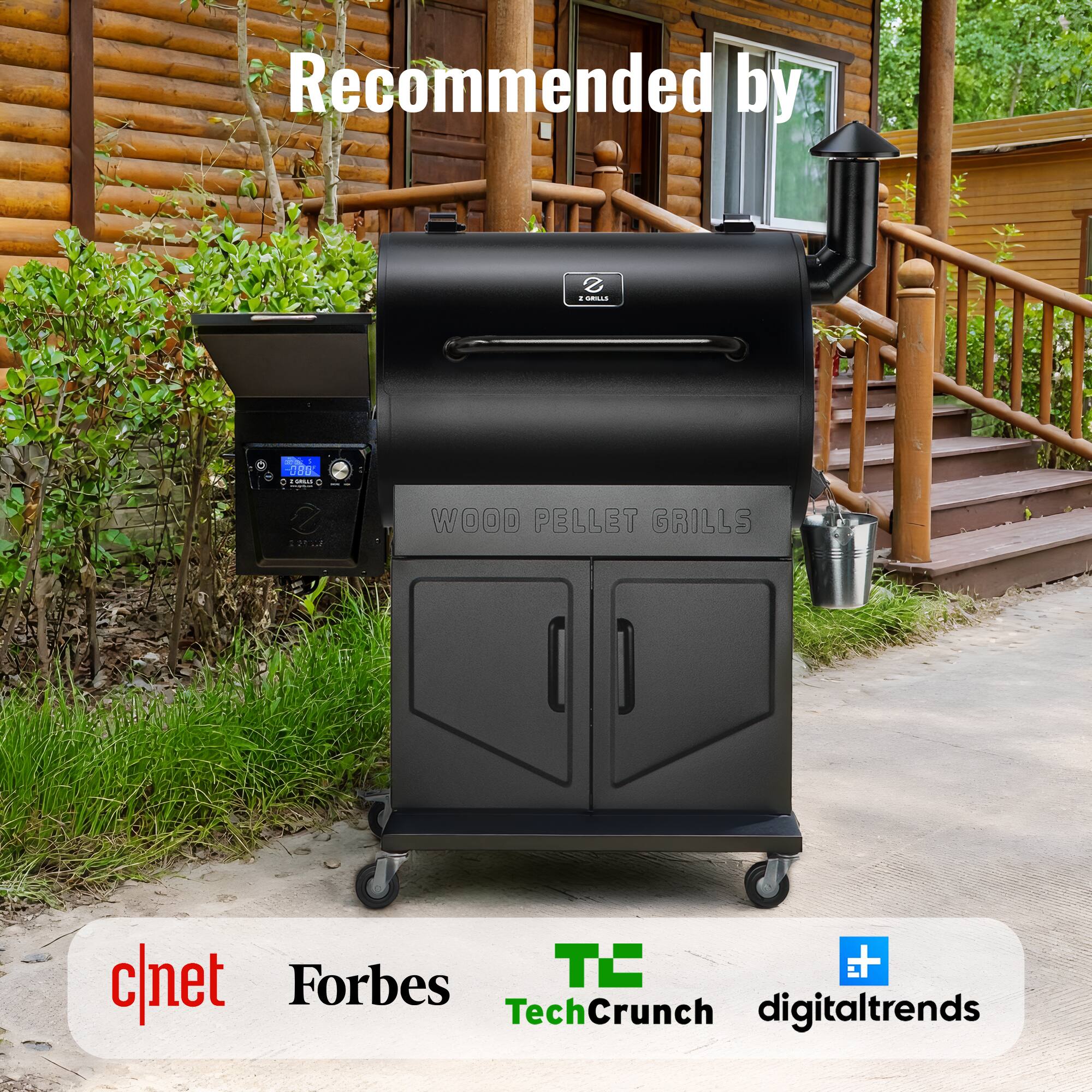 Recommended by

WOOD PELLET GRILLS

c|net Forbes TechCrunch digitaltrends