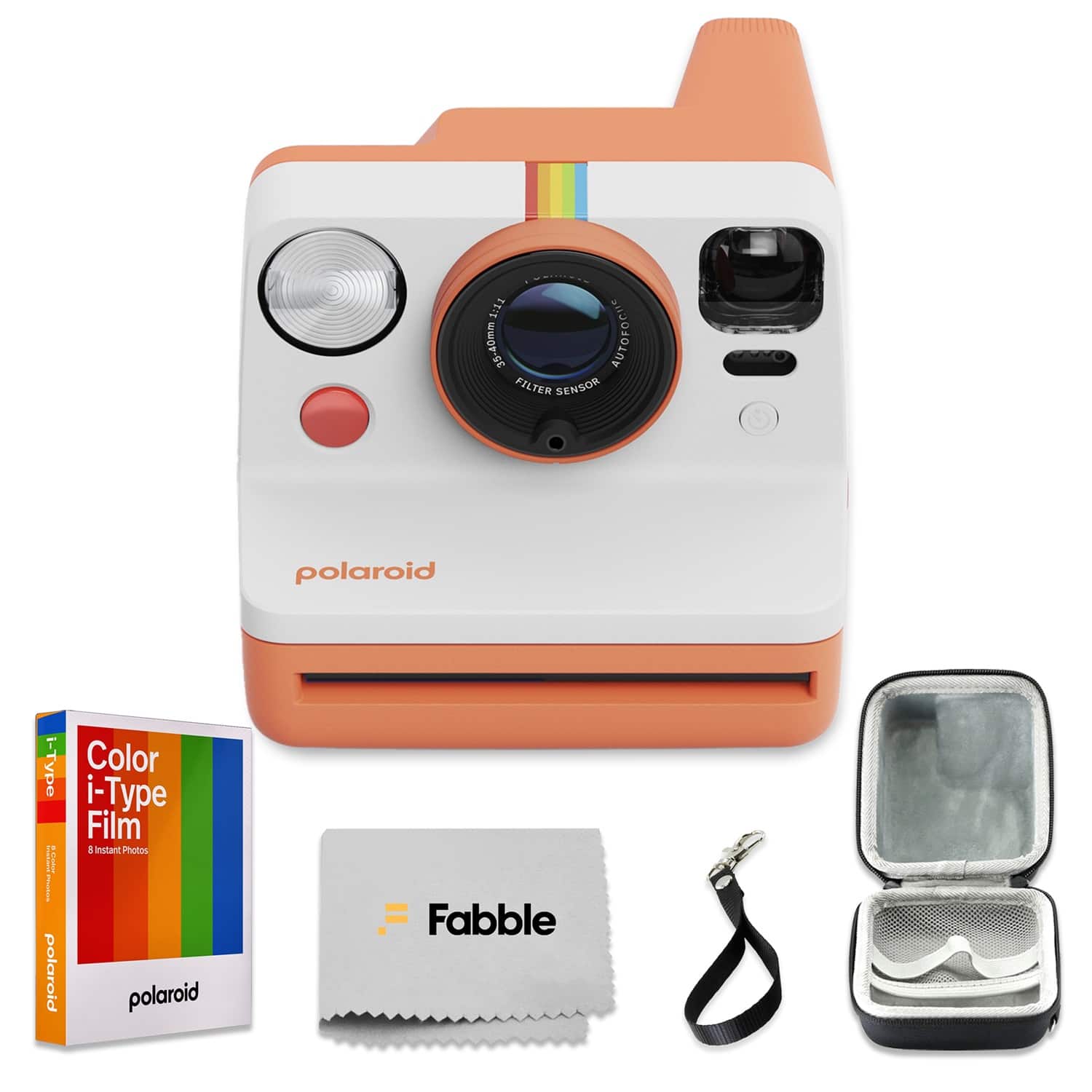 Polaroid - Now Generation 3 I-Type Instant Camera (Coral) Bundle with Color I-Type Film (8 Exposures), Hard Case price history on PriceWatchPro