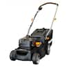 Front. WORX - Worx Nitro WG737 40V 16" Cordless Push Lawn Mower with Brushless Motor (Batteries & Charger Included) - Black.