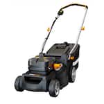 WORX - Nitro WG737 40V 16" Cordless Push Lawn Mower with Brushless Motor (Batteries & Charger Included) - Black