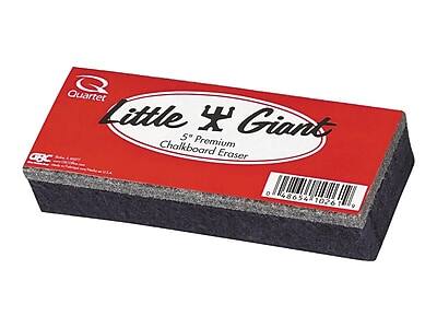 Quartet  
Little X Giants  
5" Premium Chalkboard Eraser  
@GC 0 48654 1026 9