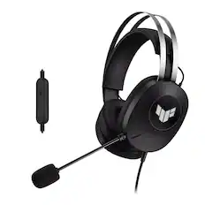 Front. ASUS - ASUS Asus TUF Gaming H1 Gen II Gaming Headset - Black.