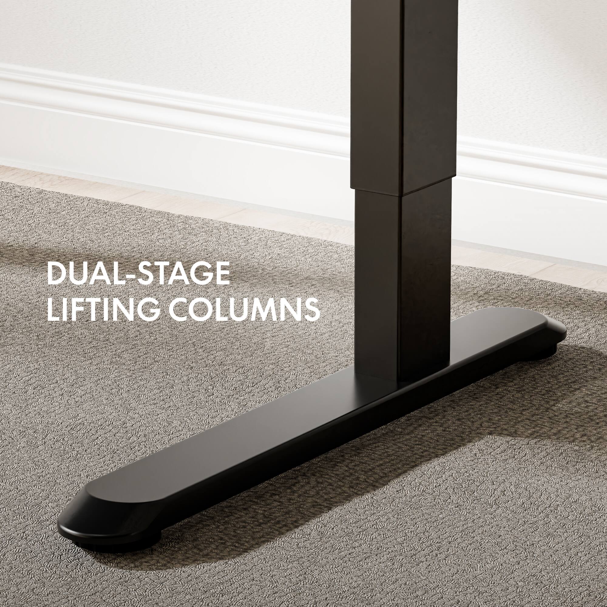 DUAL-STAGE LIFTING COLUMNS