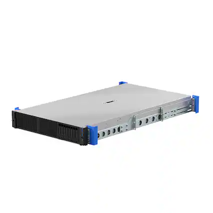 Front. RackSolutions - RackSolutions 2U Raven 180-A Rail for Proliant Gen11 Servers, Fits 2-Post and 4-Post Racks - Metallic.