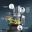Food Pushers & Chutes Reversible Slicing/Shredding Discs and Multi-Use Blade 12-Cup Capacity MAT LIQUID FILL 64 56 1 1 41 4 1 30 4 24 K 1 Stack & Store Capability SELF-DETECT TECHNOLOGY