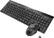 Front. Insignia™ - Wireless Keyboard and Mouse - Black.