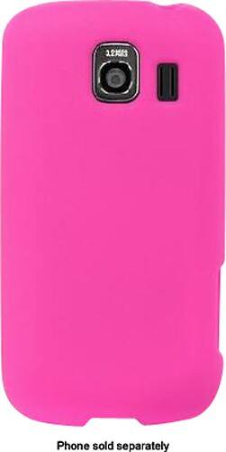 Front Standard. Fosmon - Bundle Silicone Case for LG Optimus S LS670 Mobile Phones.