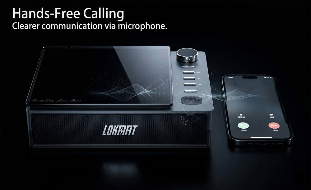 Hands-Free Calling  
Clearer communication via microphone.  
Every Day Loves Music  
LOKMAT