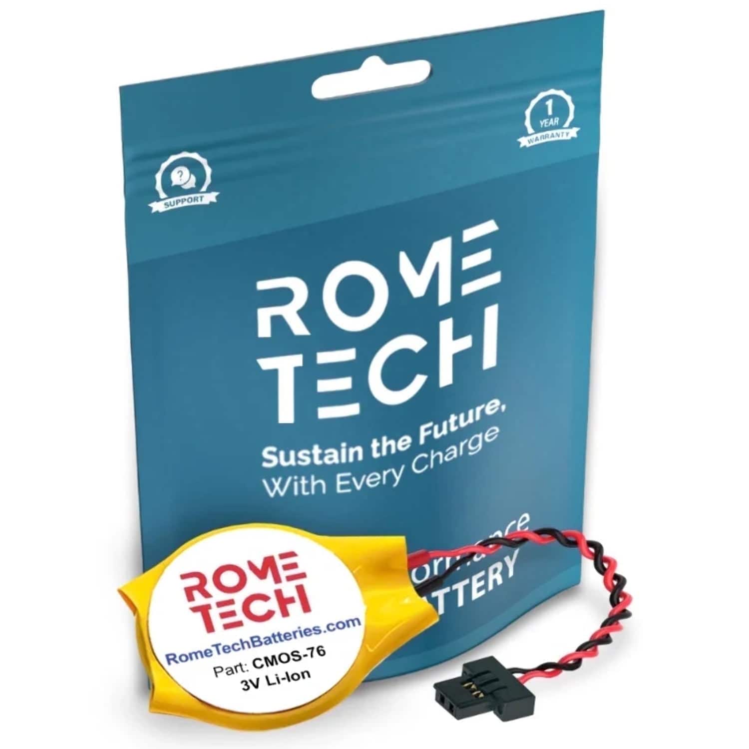 RomeTech - RTC CMOS Battery for Lenovo ThinkBook 15-IIL