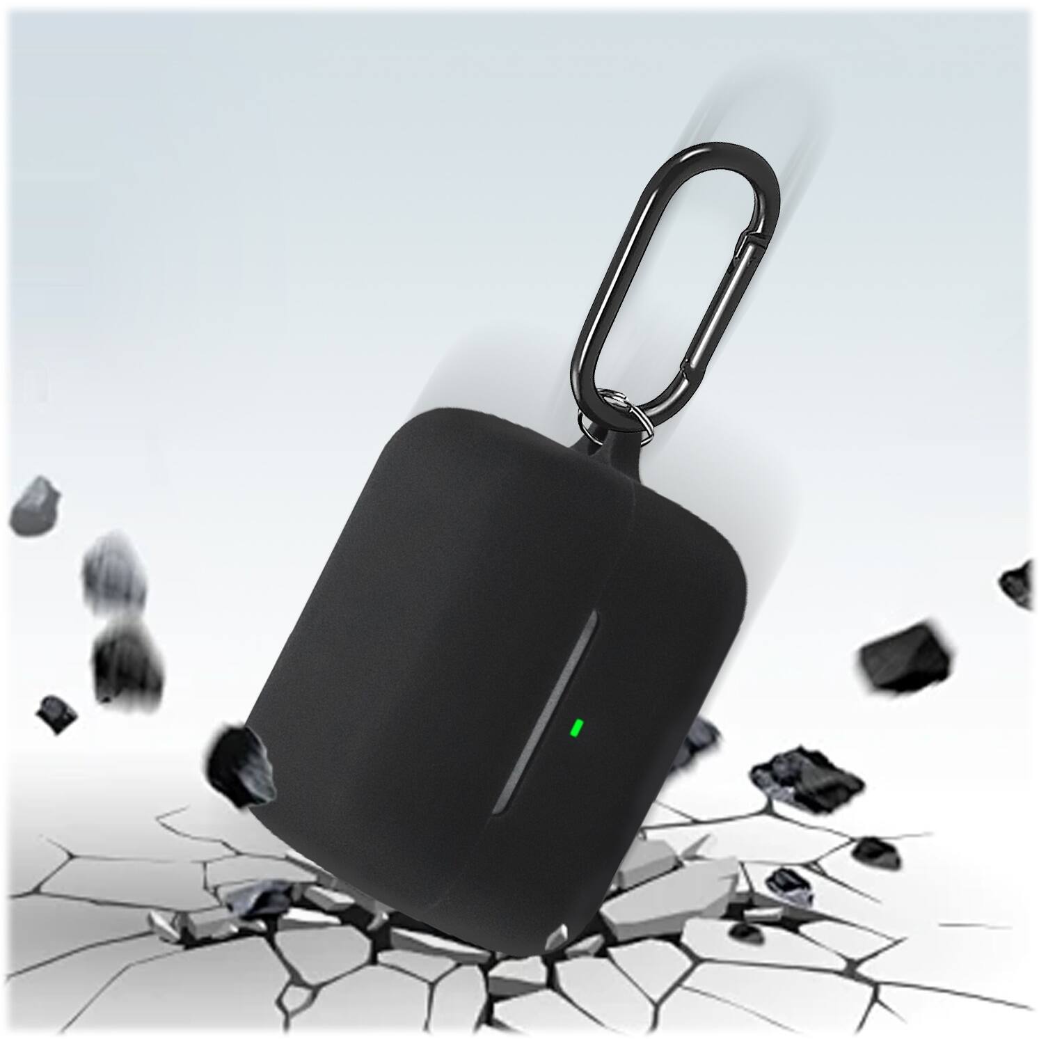 Alt View 14. SaharaCase - Venture Series Silicone Case for Sony INZONE Buds True Wireless Headphones - Black.