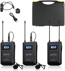 MOVO WMX-20 Wireless Transmitter
MOVO WMX-20 Wireless Transmitter
MOVO WMX-20 Wireless Receiver
LINE IN
POWER
ANT-A
CH-A-ON
LINE IN
POWER
ANT-B
CH-A-ON
LINE OUT
POWER
ANT-A
CH-A-ON
MOVO Power Adapter
MOVO 3.5mm to 6.35mm Adapter