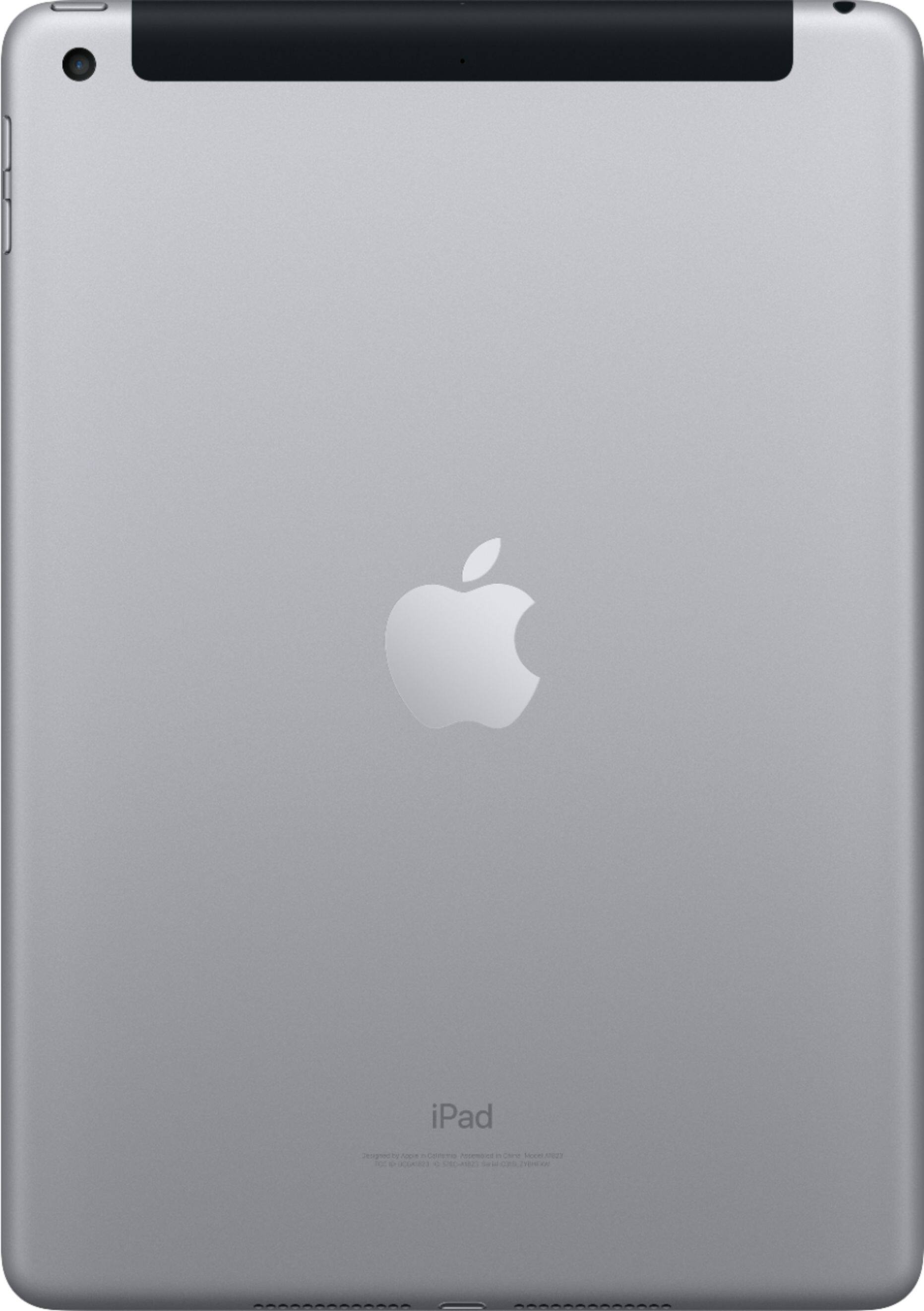 Back. Apple - iPad 6th gen with Wi-Fi + Cellular - 128GB (Unlocked).