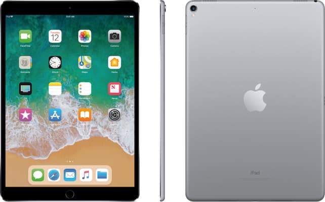 Apple - 10.5-Inch iPad Pro (Latest Model) with Wi-Fi + Cellular - 256GB - Space Gray - AlternateView11 Zoom