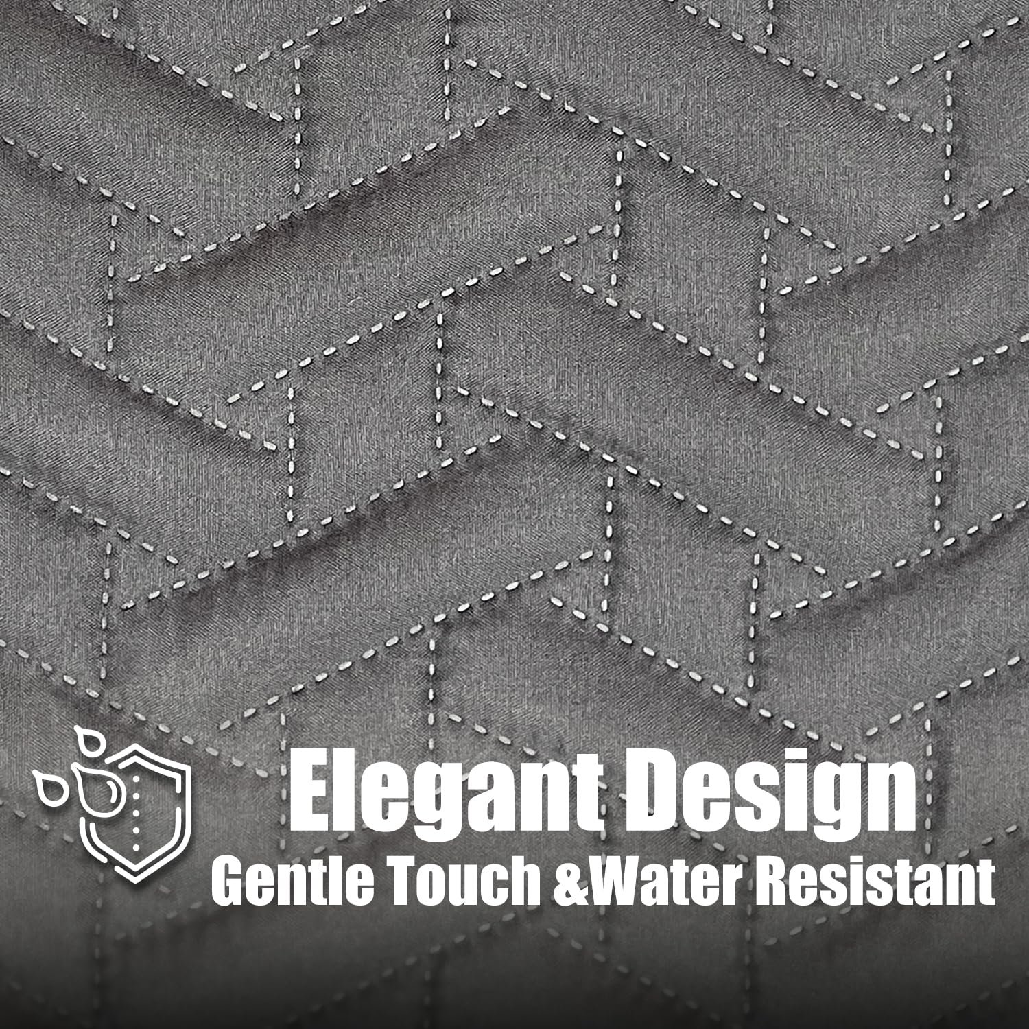 Elegant Design  
Gentle Touch & Water Resistant