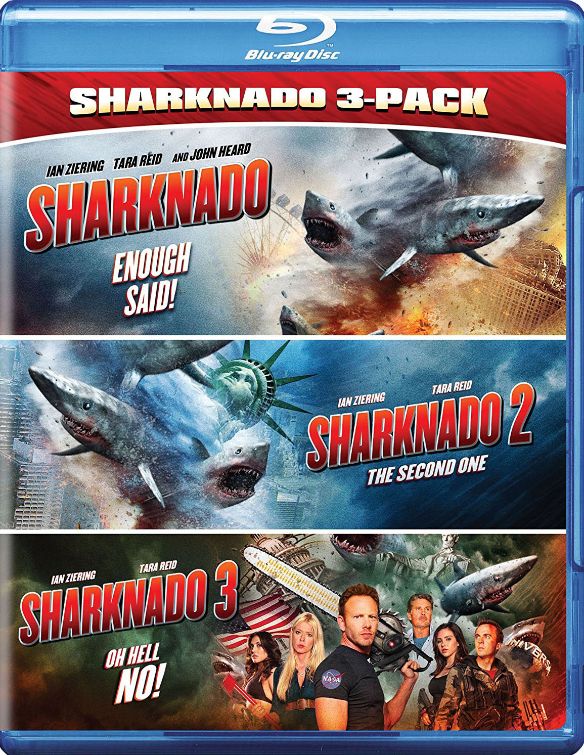  Sharknado Triple Feature [Blu-ray] [3 Discs]