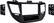 Front. Metra - Dash Kit for Select 2016-2018 Hyundai Tucson DDIN - Matte Black.