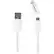 Front. StarTech.com - 3.3' Lightning USB Charging Cable - White.