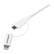 Alt View 14. StarTech.com - 3.3' Lightning USB Charging Cable - White.