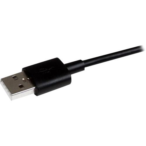 Alt View 15. StarTech.com - 3.3' Lightning USB Charging Cable - Black.