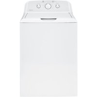 Hotpoint - 3.8 Cu. Ft. Top Load Washer - White /Gray Backsplash - Front_Zoom