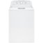 Hotpoint - 3.8 Cu. Ft. Top Load Washer - White with gray backsplash