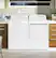 Left. Hotpoint - 3.8 Cu. Ft. Top Load Washer - White on White with Silver.