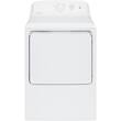 Hotpoint - 6.2 Cu. Ft. 4-Cycle Electric Dryer - White - Larger Front