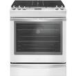 Whirlpool - 5.8 Cu. Ft. Slide-In Gas Convection Range - Ice white - Larger Front