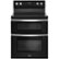 Front Zoom. Whirlpool - 6.7 Cu. Ft. Self-Cleaning Freestanding Double Oven Electric Convection Range - Black.