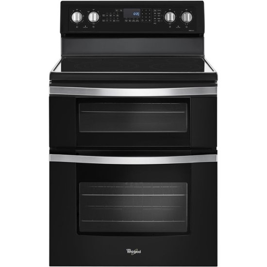 Whirlpool 6.7 Cu. Ft. Self-Cleaning Freestanding Double Oven Electric  Convection Range Stainless Steel WGE745C0FS - Best Buy