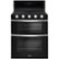 Front. Whirlpool - 6.0 Cu. Ft. Self-Cleaning Freestanding Double Oven Gas Convection Range - Black.