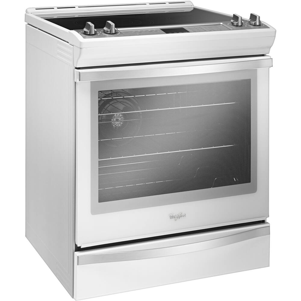 Customer Reviews Whirlpool 6.4 Cu. Ft. SelfCleaning SlideIn Electric