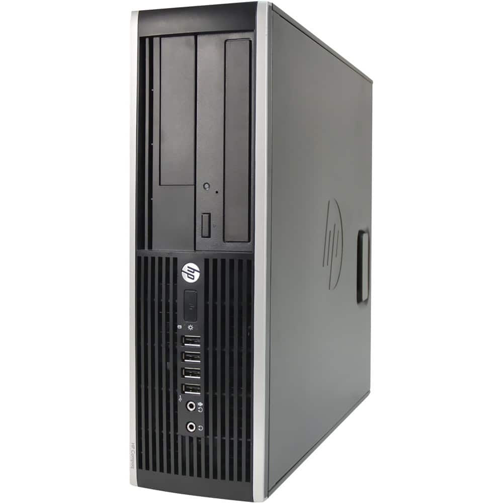 Angle. HP - Refurbished Compaq Desktop - Intel Core 2 Duo - 4GB Memory - Black.