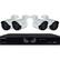 Front. Night Owl - 8-Channel 4-Cameras Indoor/Outdoor Wired 1080p 1TB DVR Security System.