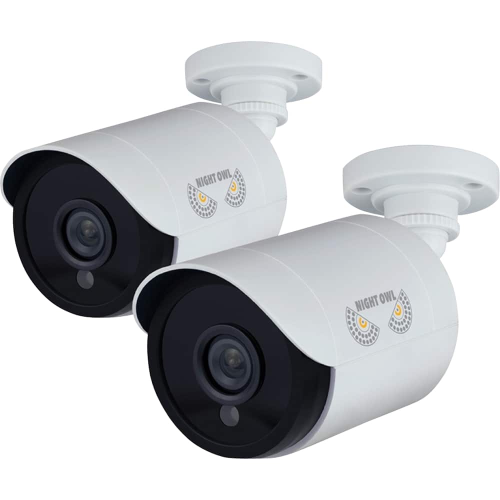 Front. Night Owl - Indoor/Outdoor 1080p Wired Camera (2 -Pack).