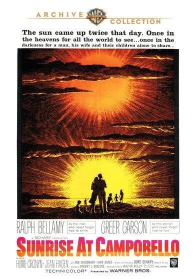 Front. Sunrise At Campobello - DVD.