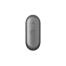 Front. PLAUD - NotePin S Smart AI Voice/Audio Recorder with 64 GB Internal Memory and Digital Operation - Black.