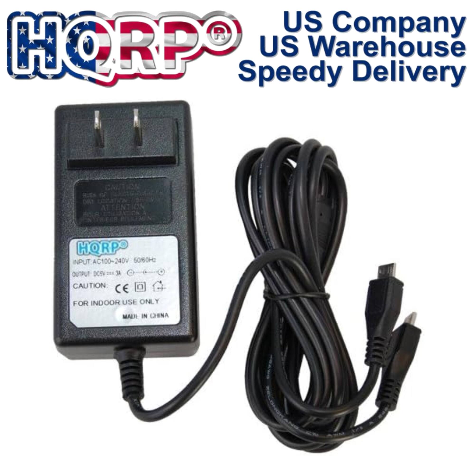 US Company HORPO  
US Warehouse  
Speedy Delivery  

ATTENTION HORP  
INPUT AC100-240V 50/60Hz  
OUTPUT DC5V 3A  

CAUTION  
CE  
FOR INDOOR USE ONLY  
MADE IN CHINA