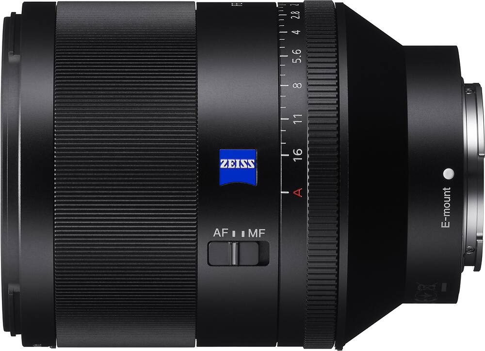 Alt View 11. Sony - Planar T* FE 50mm F1.4 ZA Lens for E-mount Full Frame and APS-C Cameras - Black.